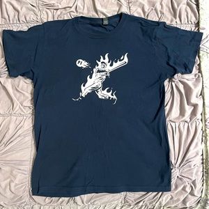Flaming Slugger Pearl Jam 2018 Tour T-shirt (M)